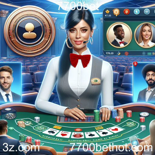 Descubra a Experiência do Casino Ao Vivo no 7700bet