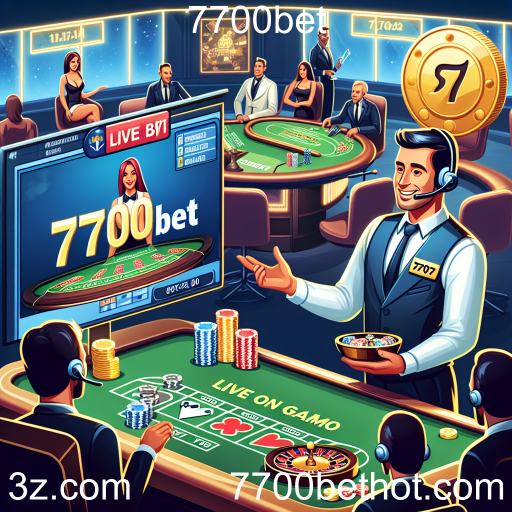 A Revolução dos Jogos Ao Vivo na 7700bet